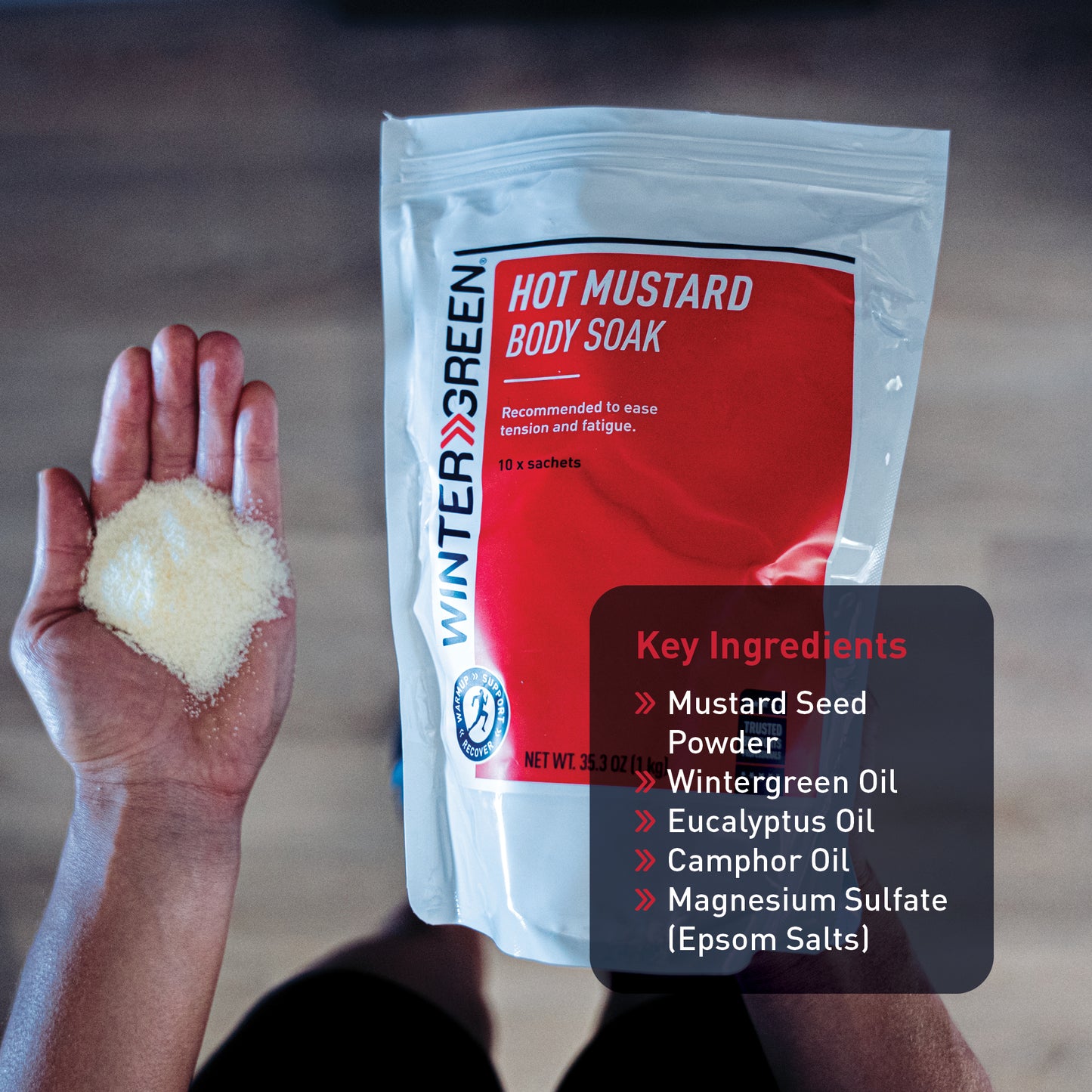 Hot Mustard Body Soak 1kg