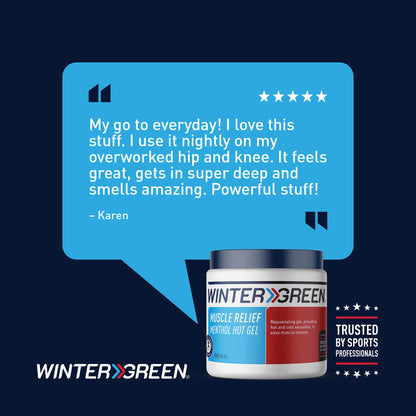 Muscle Relief Menthol Hot Gel