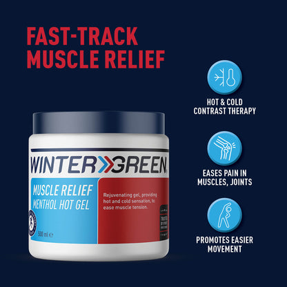 Muscle Relief Menthol Hot Gel