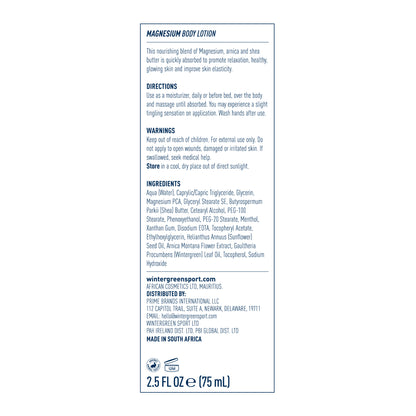 Magnesium Body Lotion 75ml